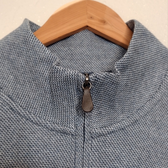 NWT Jos. A. Bank Tailor Fit Quarter Zip Pullover Long Sleeve Sweater Size XXL - Picture 7 of 12